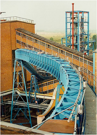 管状带式输送机的应用